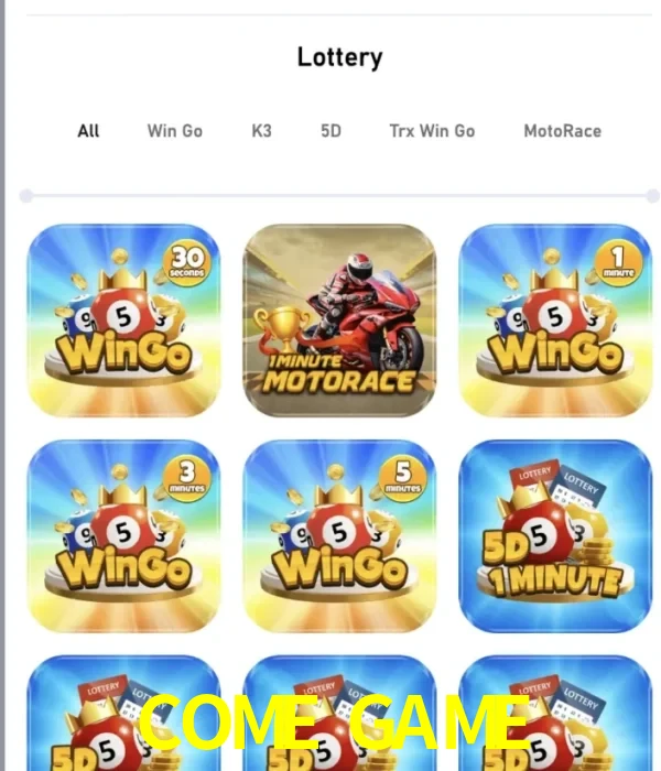 COME GAME App